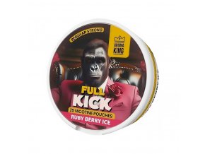 Aroma King Full Kick - nikotinové sáčky - Ruby Berry ICE - 20mg /g, produktový obrázek.