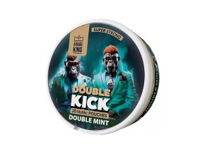 Aroma King Double Kick - NoNic sáčky - Double Mint - 10mg /g, produktový obrázek.