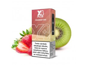 X4 Plus Pod - Cartridge - 20mg - 2ml - Strawberry Kiwi, produktový obrázek.