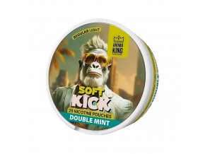 Aroma King Soft Kick - nikotinové sáčky - Double Mint - 10mg /g, produktový obrázek.