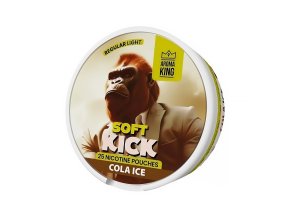 Aroma King Soft Kick - nikotinové sáčky - Cola ICE - 10mg /g, produktový obrázek.