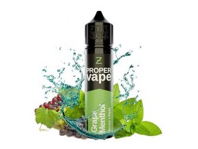 Příchuť Proper Vape by Zeus Juice S&V: Grape Menthol (Hroznové víno s mentolem) 20ml