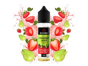 Příchuť Bombo Wailani Juice S&V: Strawberry and Pear (Jahoda s hruškou) 15ml