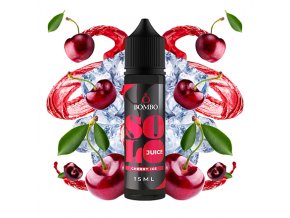 Příchuť Bombo Solo Juice S&V: Cherry Ice (Ledová třešeň) 15ml