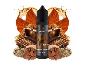 Příchuť Bombo Solo Juice S&V: Tobacco Cubano (Kubánský doutníkový tabák) 15ml