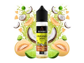 Příchuť Bombo Wailani Juice S&V: Melon, Lime and Coco (Cukrový meloun, limetka a kokos) 15ml