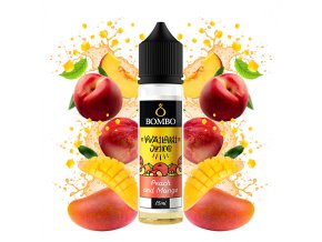 Příchuť Bombo Wailani Juice S&V: Peach and Mango (Broskev a mango) 15ml