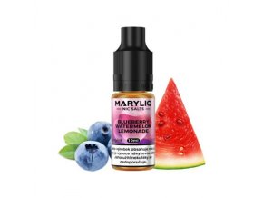 Maryliq Salt Blueberry Watermelon Lemonade (Limonáda s borůvkou a melounem) 10ml intenzita nikotinu 20mg