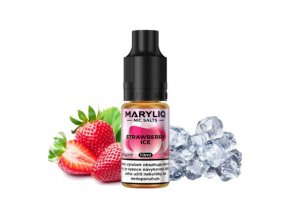 Maryliq Salt Strawberry Ice (Ledová jahoda) 10ml intenzita nikotinu 20mg