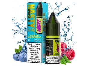 Nasty LIQ - Salte e-liquid - Blueberry Sour Raspberry - 10ml - 20mg, produktový obrázek.