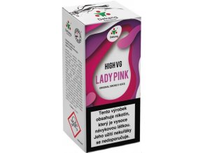 Liquid Dekang High VG Lady Pink 10ml - 1,5mg (Borůvka s broskví)