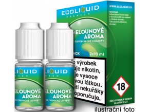 Liquid Ecoliquid Premium 2Pack ICE Melon 2x10ml - 3mg (Svěží meloun)