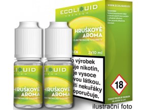 Liquid Ecoliquid Premium 2Pack Pear 2x10ml - 20mg (Hruška)