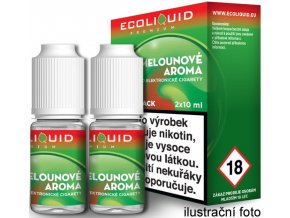 Liquid Ecoliquid Premium 2Pack Watermelon 2x10ml - 12mg (Vodní meloun)