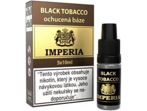 46163 ochucena baze imperia black tobacco 5x10ml 12mg