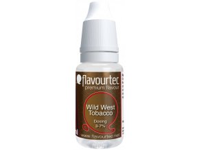 Příchuť Flavourtec Wild West Tobacco 10ml (Klasický Americký tabák)