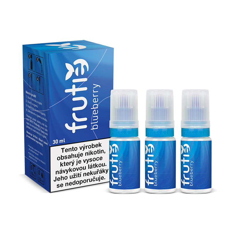 Frutie Borůvka 3 x 10 ml 14 mg