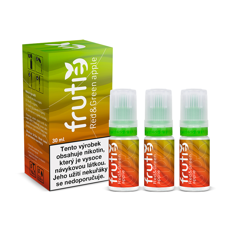 Frutie Jablko 3 x 10 ml 14 mg