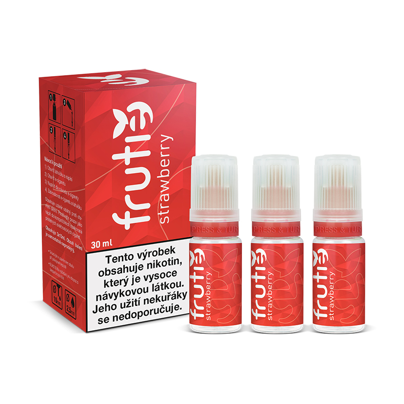 Frutie Jahoda 3 x 10 ml 0 mg