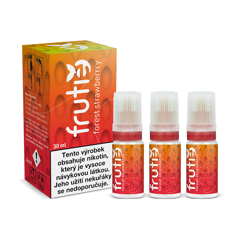 Frutie Lesní jahoda 3 x 10 ml 14 mg