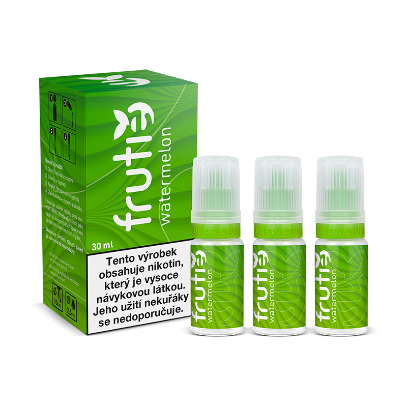 Frutie Vodní meloun 3 x 10 ml 0 mg