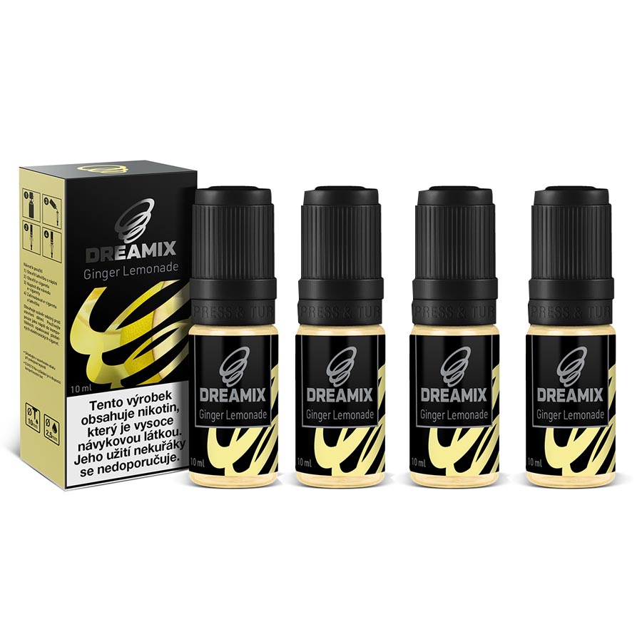 Dreamix Zázvorová Limonáda 4 x 10ml 12mg