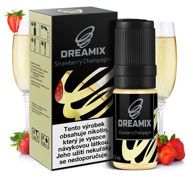 Dreamix Strawberry Champagne 10 ml 0 mg
