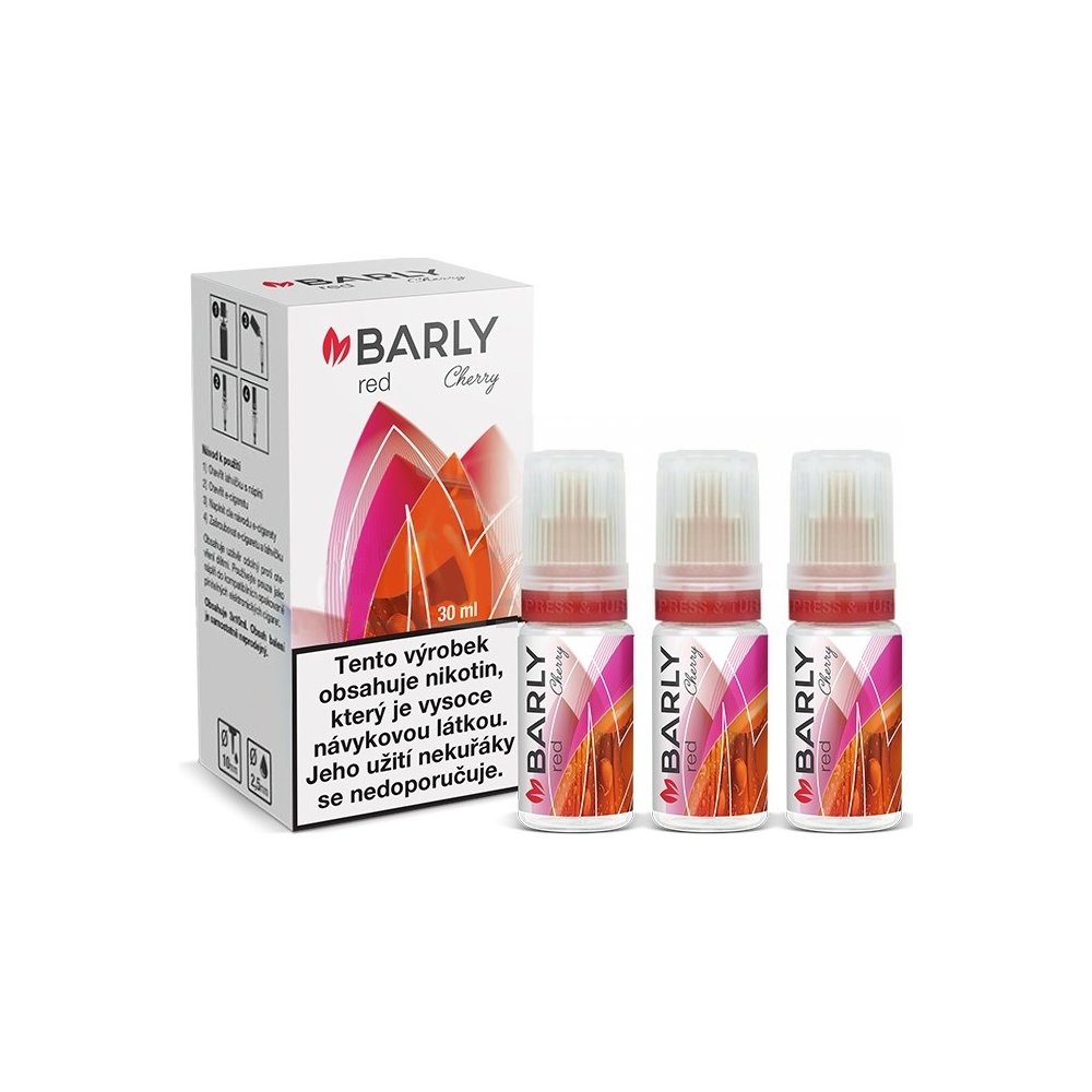 Barly RED Cherry 3 x 10 ml 5 mg