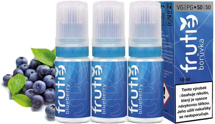 Frutie 50/50 Blueberry 3 x 10 ml 0 mg