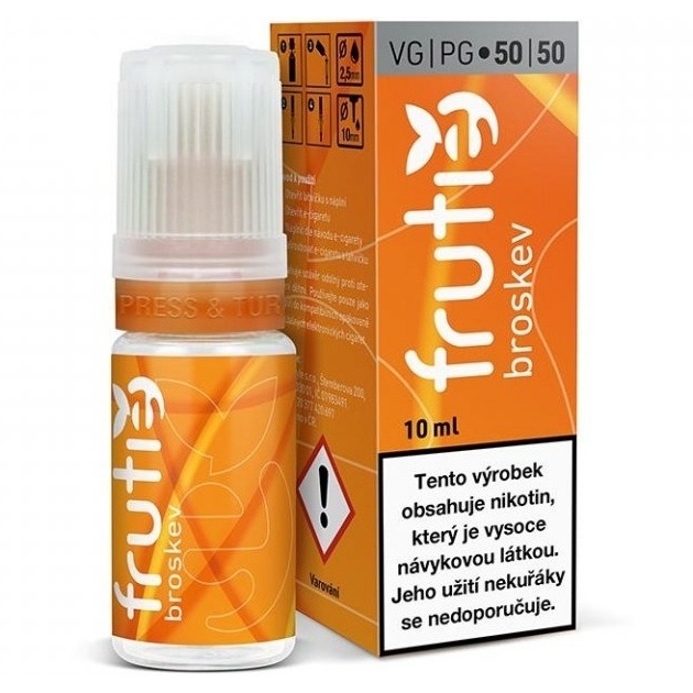 Frutie 50/50 Broskev 10 ml 18 mg