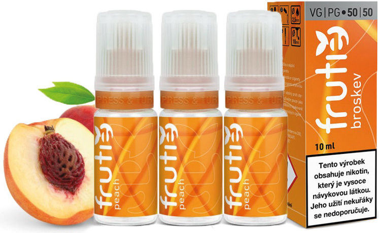 Frutie 50/50 Peach 3 x 10 ml 18 mg