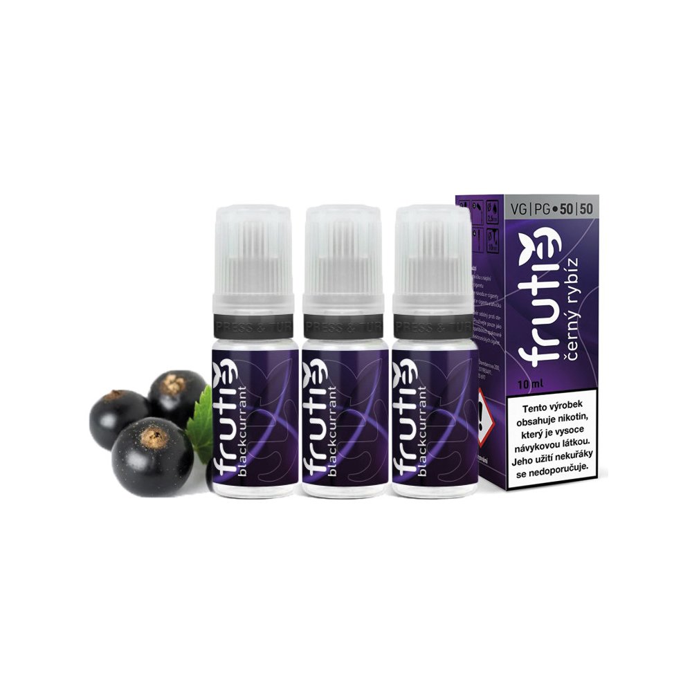 Frutie 50/50 Blackcurrant 3 x 10 ml 18 mg