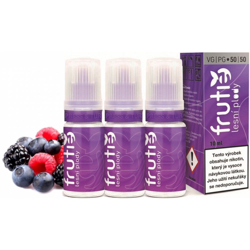 Frutie 50/50 Wild Berries 3 x 10 ml 18 mg