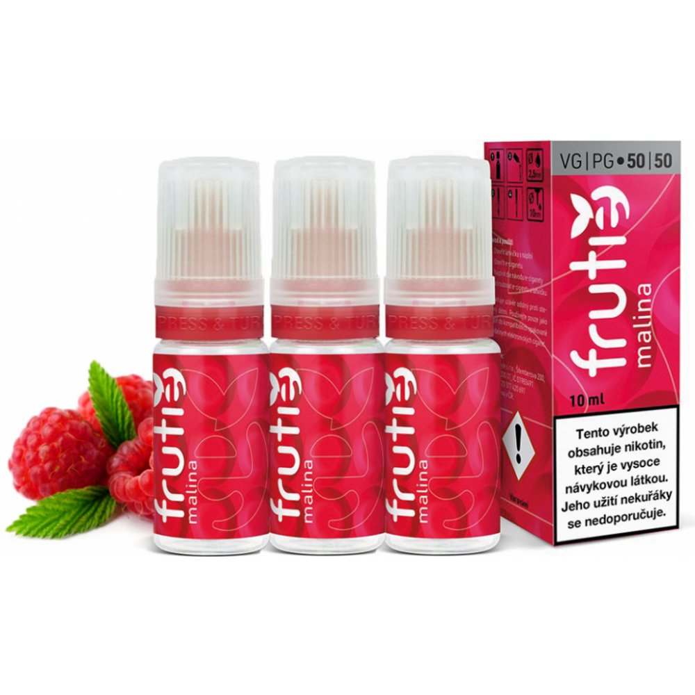 Frutie 50/50 Raspberry 3 x 10 ml 12 mg