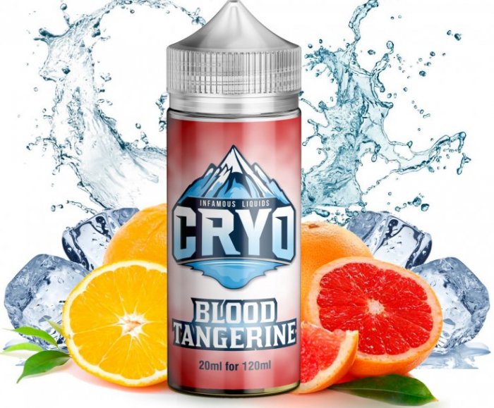Infamous Cryo Blood Tangerine Shake & Vape 20ml