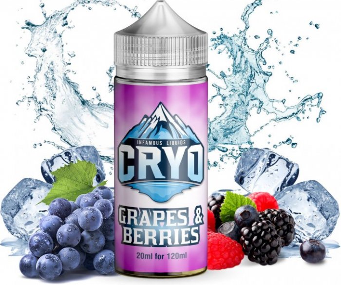 Infamous Cryo Grapes and Berries Shake & Vape 20ml