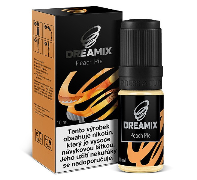 Dreamix Broskvový koláč 10 ml 0 mg