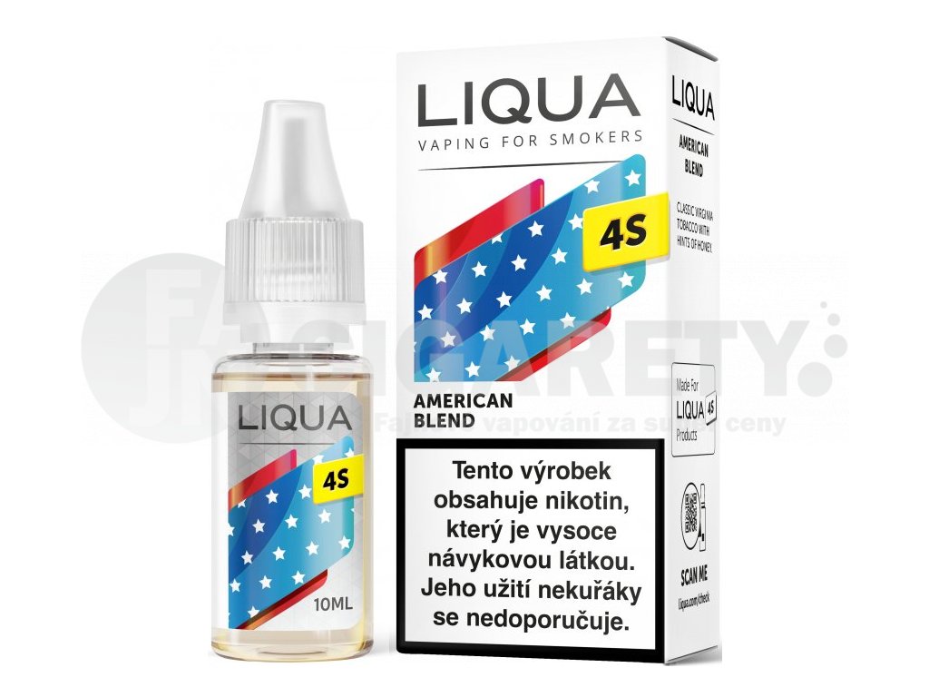 Ritchy Liqua 4S American Blend 10 ml 20 mg