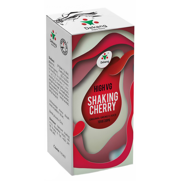 Dekang High VG Shaking Cherry 10 ml 1,5 mg