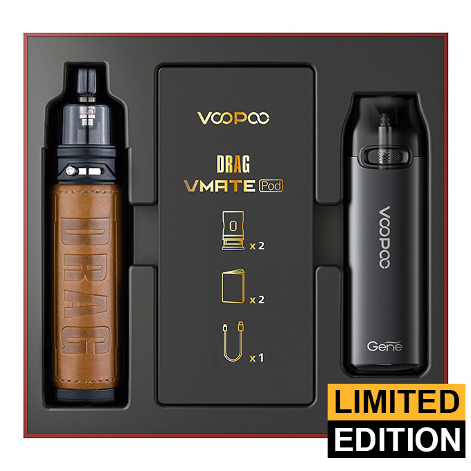 VOOPOO DRAG S Limitovaná edice + VMATE Pod - Retro