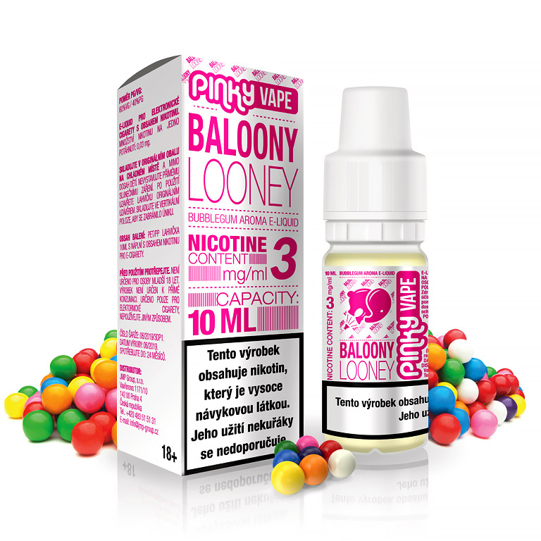 Pinky Vape Baloony Looney 10 ml 0 mg