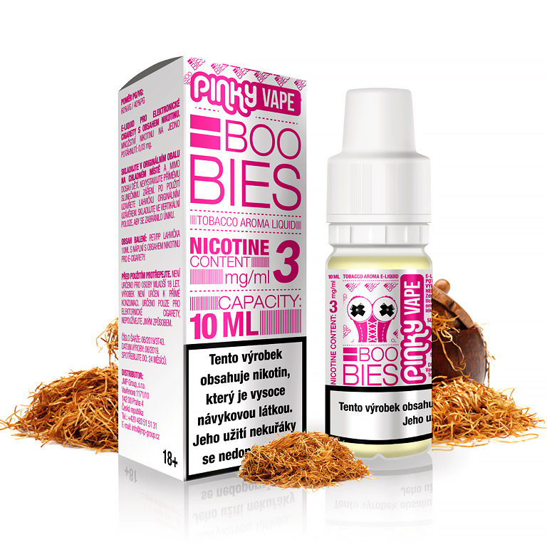 Pinky Vape Boobies 10 ml 0 mg