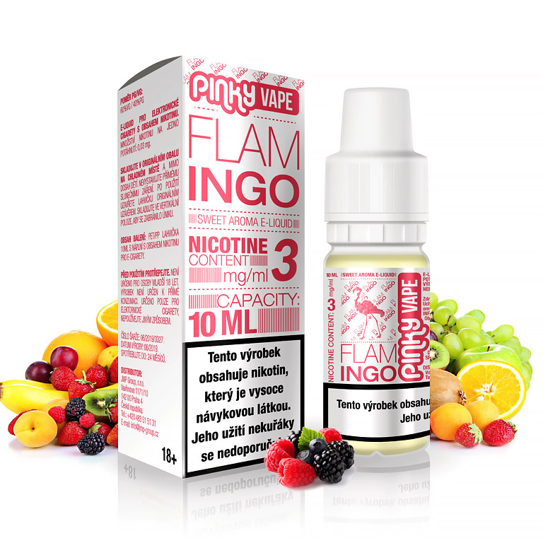 Pinky Vape Flamingo 10 ml 0 mg