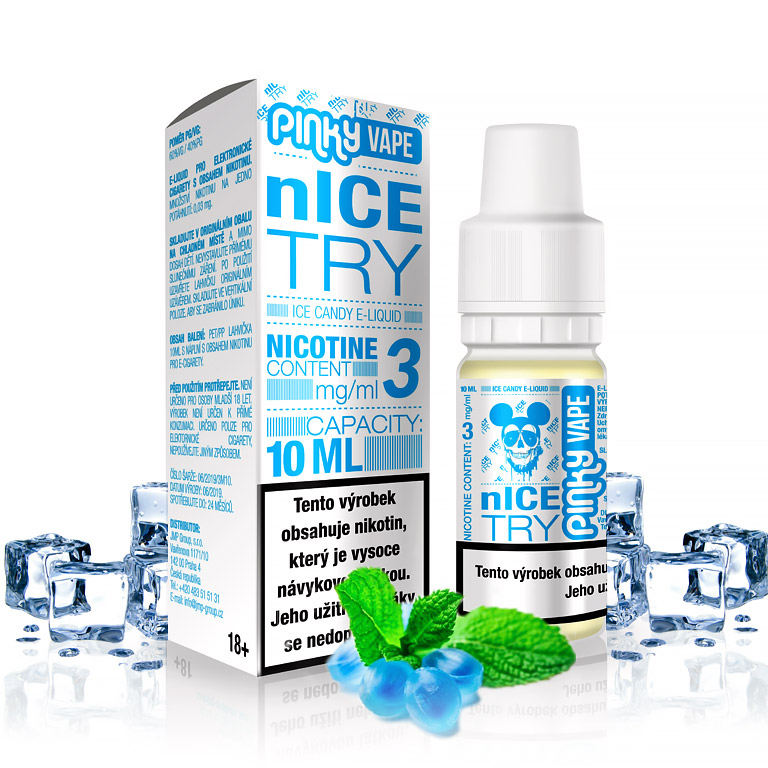 Pinky Vape nIce Try 10 ml 0 mg