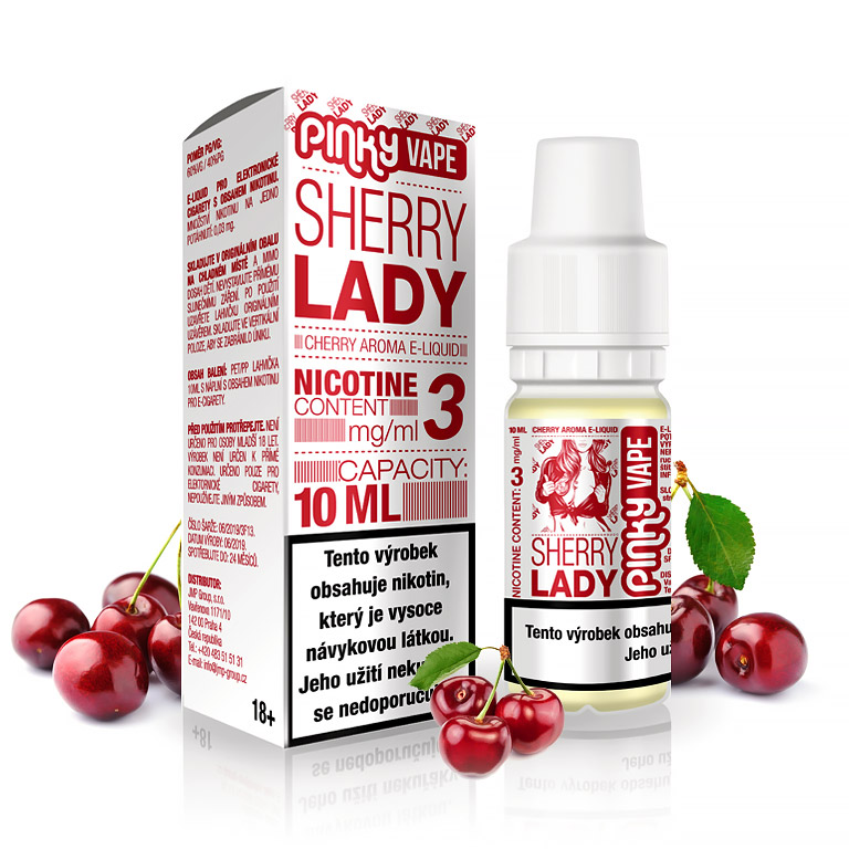 Pinky Vape Sherry Lady 10 ml 12 mg