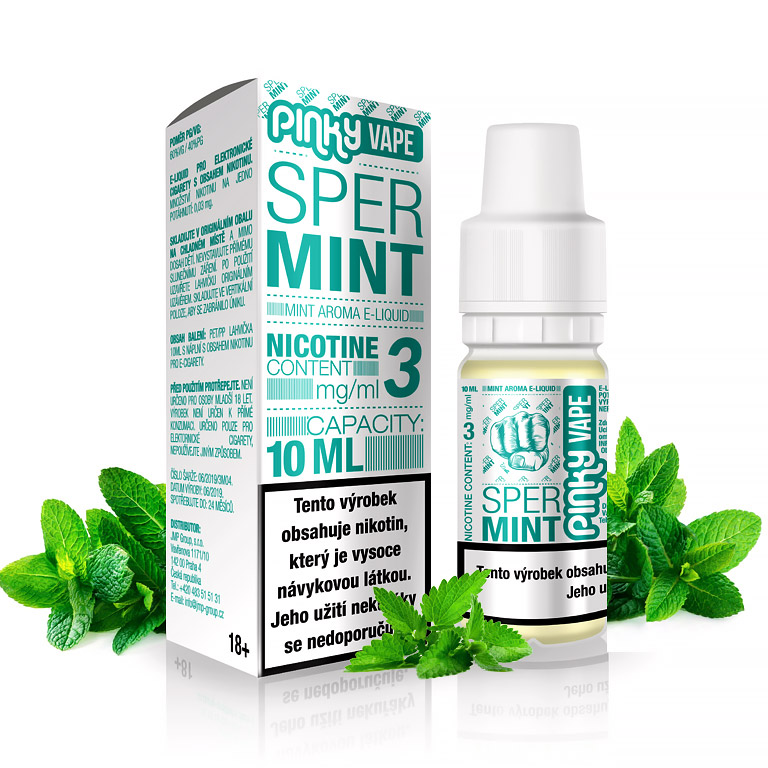 Pinky Vape Spermint 10 ml 3 mg