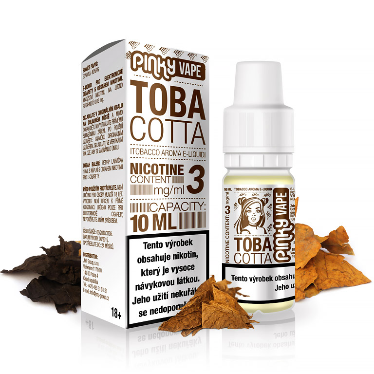 Pinky Vape e-liquid Tobacotta 10ml 6mg