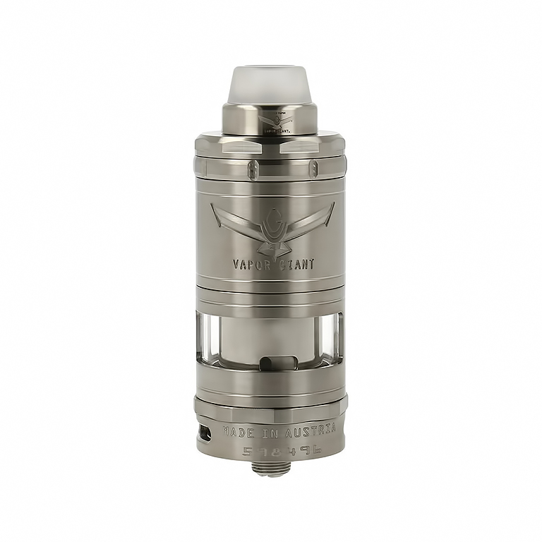 Vapor Giant V6M RTA clearomizér Stříbrná 7,5ml