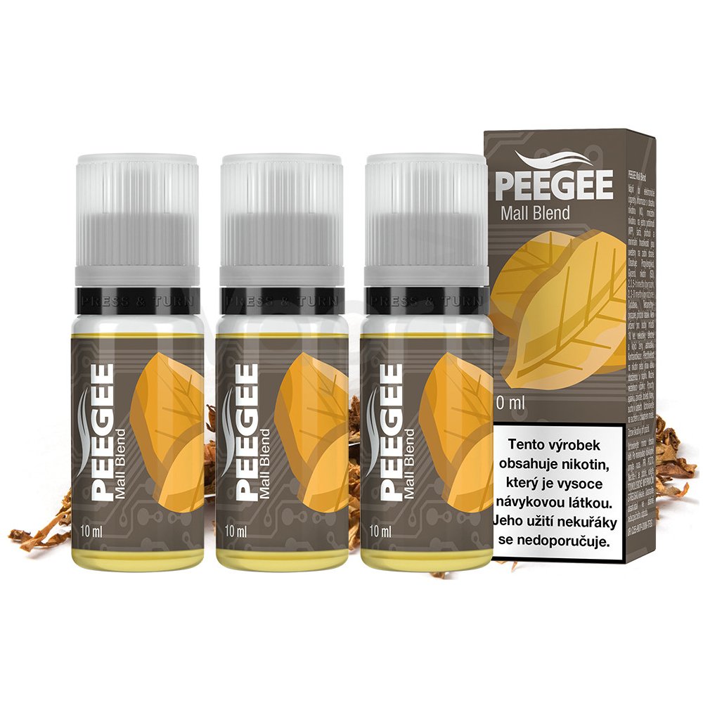 PEEGEE Mall Blend 3 x 10 ml 12 mg