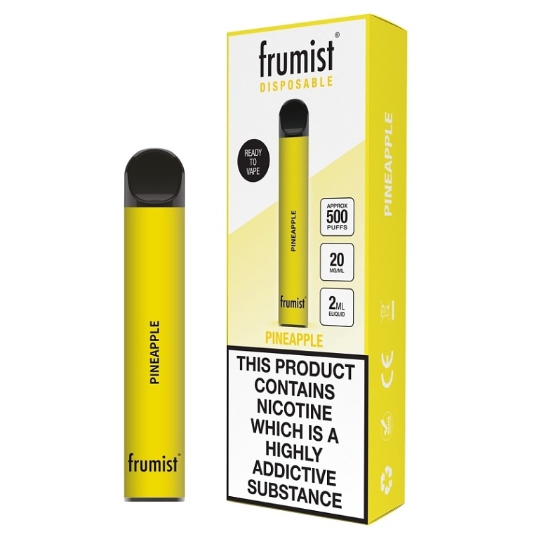 Frumist jednorázová cigareta 400 mAh Pineapple 20mg 1 ks